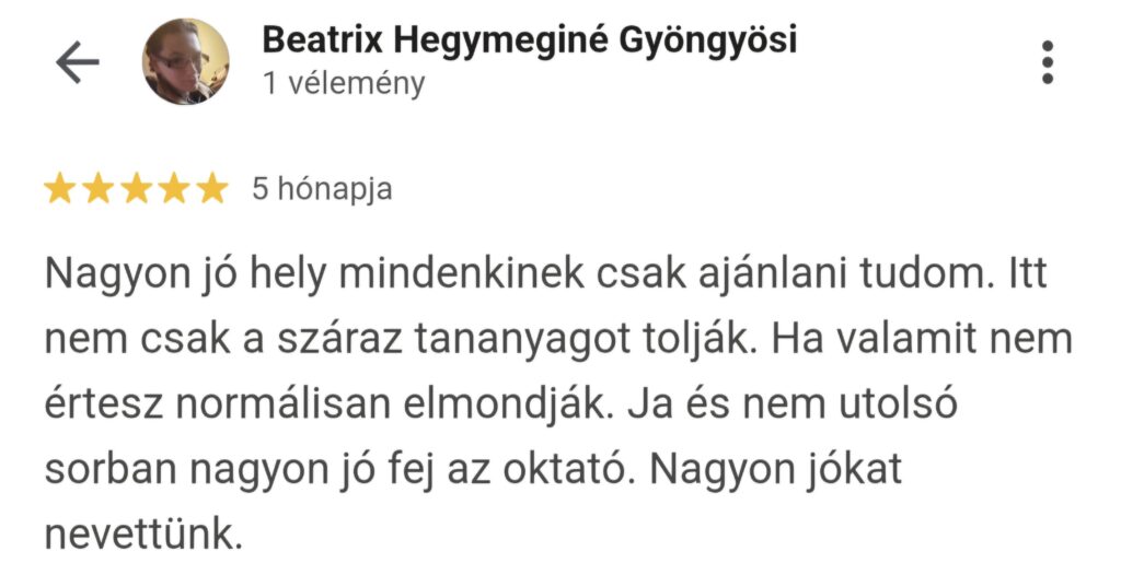 masszázs tanfolyam vélemény